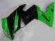 Vert Noir Carénages Moto EX650 06-08 Vert Noir Carénages Moto EX650 06-08