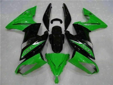 Vert Noir Carénages Moto EX650 06-08