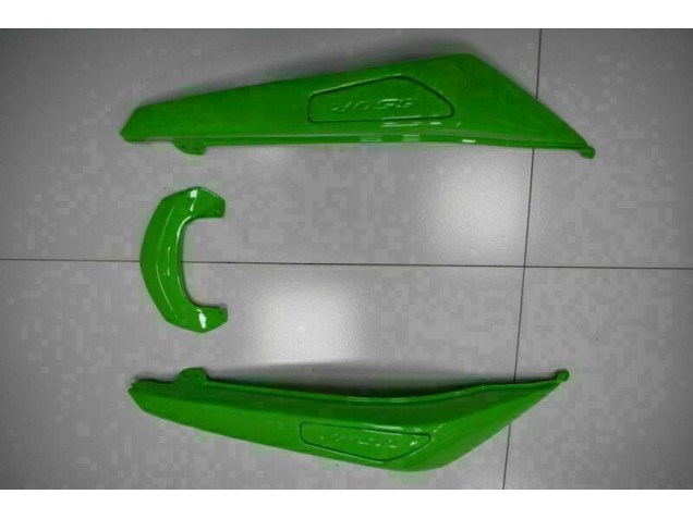 Vert Noir Carénages Moto EX650 09-11 Vert Noir Carénages Moto EX650 09-11