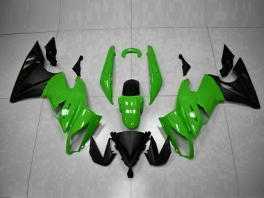 Vert Noir Carénages Moto EX650 09-11