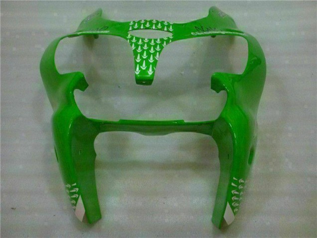 Vert Noir Carénages Moto ZX6R 00-02 Vert Noir Carénages Moto ZX6R 00-02