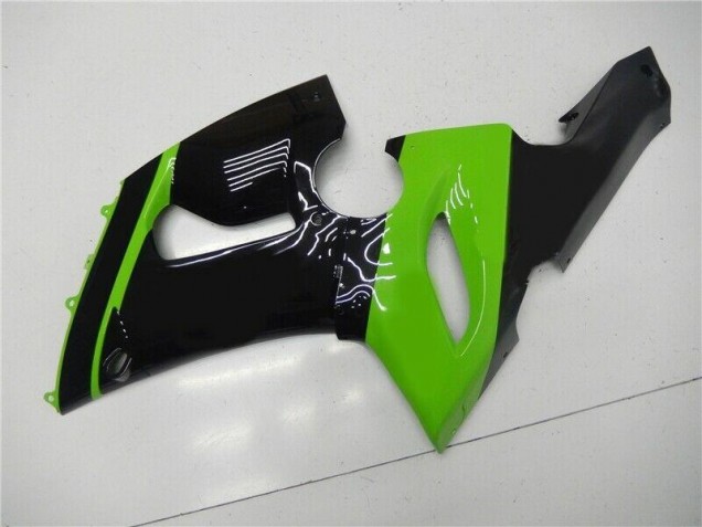 Vert Noir Carénages Moto ZX6R 05-06 Vert Noir Carénages Moto ZX6R 05-06