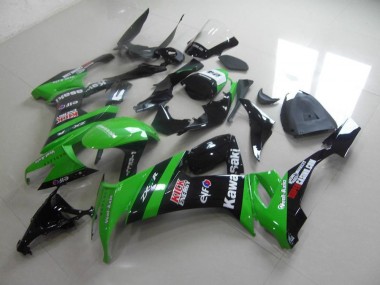 Vert Noir Kick Carénage Moto ZX10R 08-10