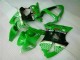 Vert Noir Kit Carénages Motos & Plastique ZX6R 00-02