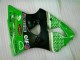 Vert Noir Kit Carénages Motos & Plastique ZX6R 00-02
