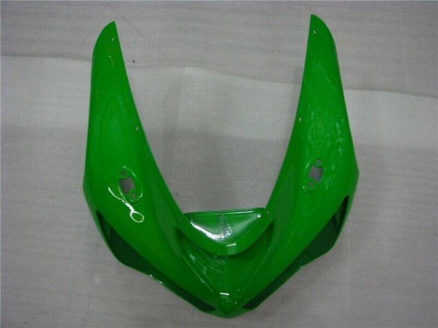 Vert Noir Mat Carénage Moto ZX6R 05-06 Vert Noir Mat Carénage Moto ZX6R 05-06
