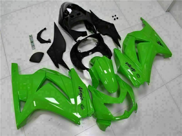 Vert Noir Ninja Kit Carénages Motos & Plastique EX250 08-12 Vert Noir Ninja Kit Carénages Motos & Plastique EX250 08-12