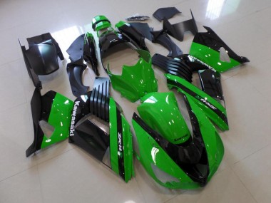 Vert et Noir Carénage Moto ZX14R ZZR 1400 06-11