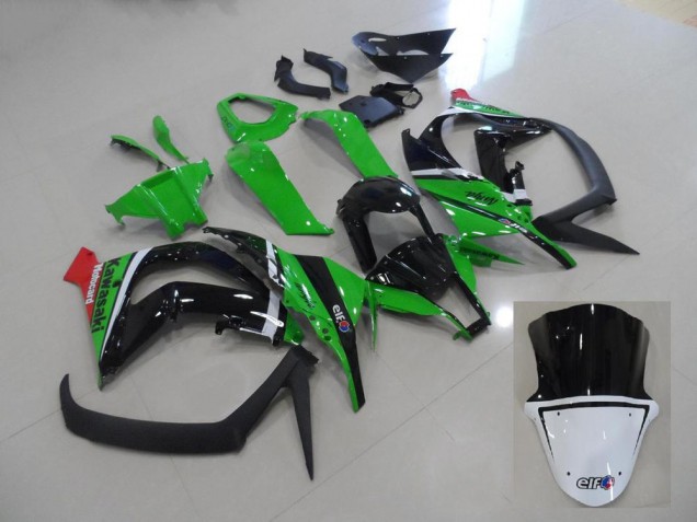 Vert et Noir Carénages Moto ZX10R 11-15 Vert et Noir Carénages Moto ZX10R 11-15