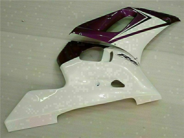 Violet Blanc Carénage Moto R6 98-02 Violet Blanc Carénage Moto R6 98-02
