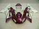 Violet Blanc Carénage Moto R6 98-02 Violet Blanc Carénage Moto R6 98-02