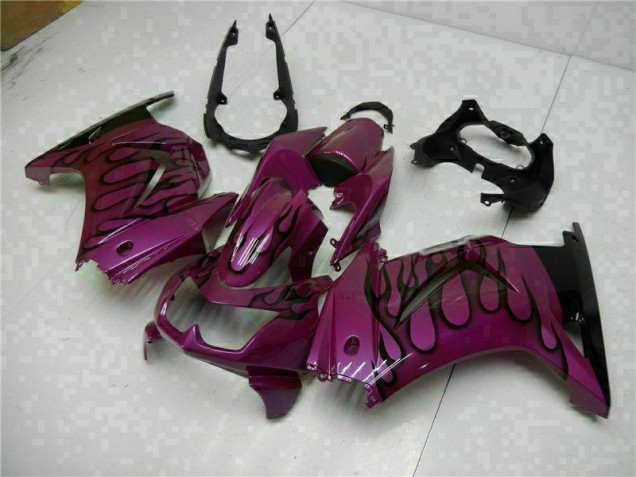 Violet Carénage Moto EX250 08-12 Violet Carénage Moto EX250 08-12