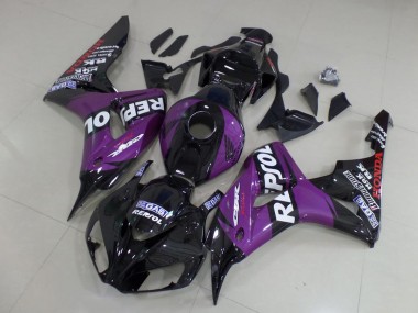 Violet Repsol Carénage Moto CBR 1000 RR 06-07