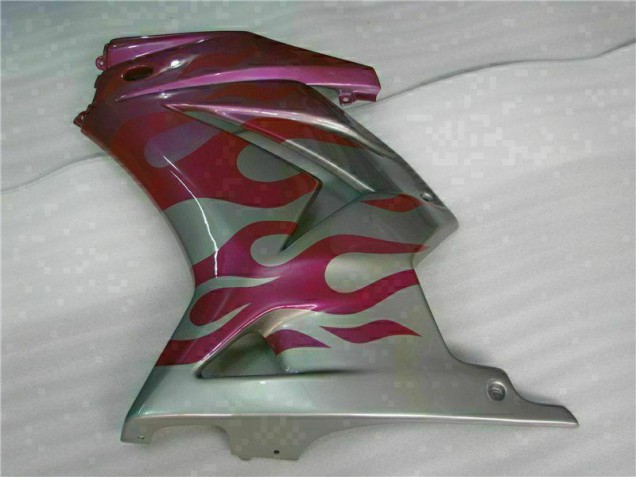 Violet Rouge Carénage Moto EX250 08-12 Violet Rouge Carénage Moto EX250 08-12